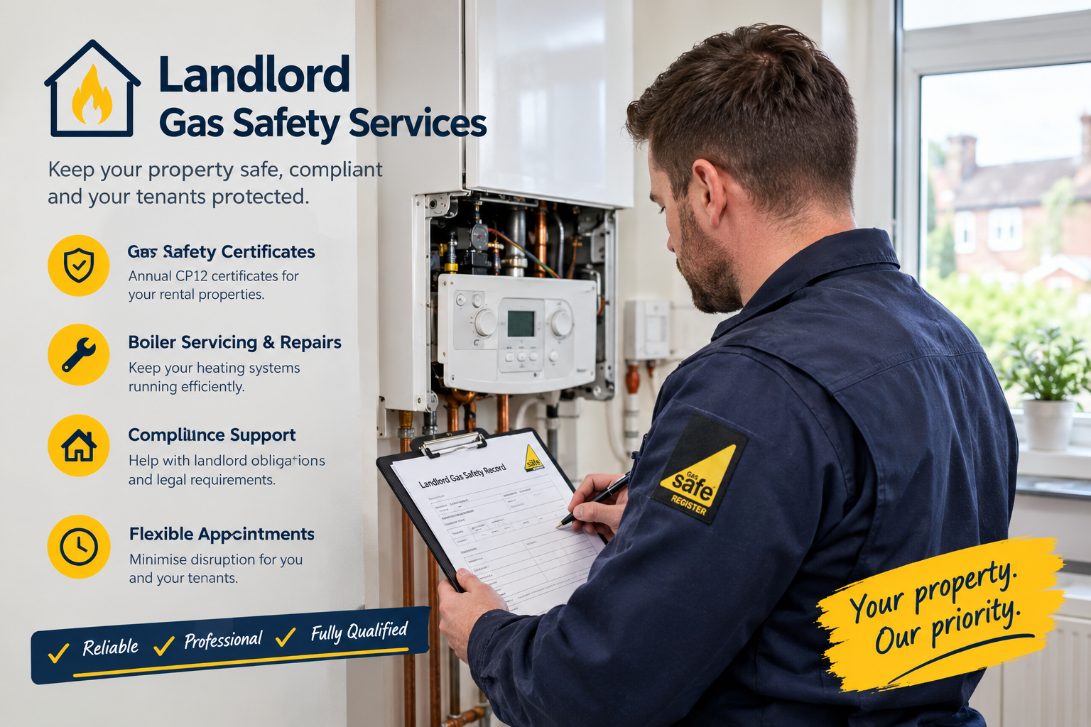 landlord gas safety services